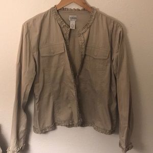 Chico’s khaki jacket